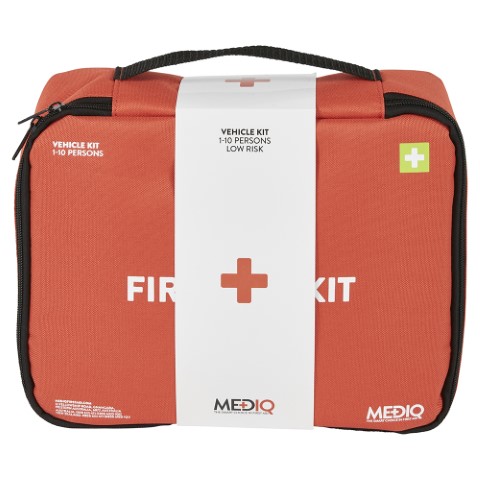 MEDIQ ESSENTIAL FIRST AID KIT VEHICLE IN SOFT PACK